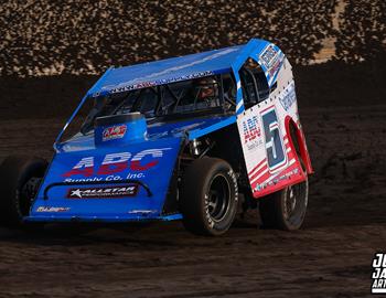 Lincoln Speedway (Lincoln, IL) – FloRacing Night in America – May 8th, 2025. (Josh James Artwork)