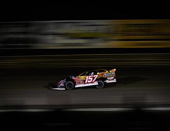 Volusia Speedway Park (Barberville, FL) – DIRTcar Nationals – February 10th-15th, 2025. (Josh James Artwork)