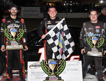 Keen Parts 150 (L-R) Corey Bubar (12X), Derek Griffith (12G), Joey Doiron (73D) 