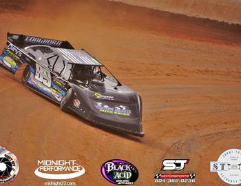 Dirt Track at Charlotte (Concord, NC) – World of Outlaws Morton Buildings Late Model Series – NGK NTK World Finals – November 5th-6th, 2021. (Andy Newsome photo)