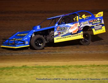 Lucas Oil Speedway (Wheatland, MO) – United States Modified Touring Series – King of America – March 27th-29th, 2025. (Todd Boyd Photo)
