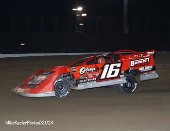 Davenport Speedway (Davenport, IA) – Lucas Oil Midwest Late Model Racing Association – Corn State Nationals – September 13th-14th, 2024. (Mike Ruefer Photo)