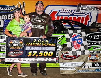 Macon Speedway (Macon, IL) – DIRTcar Summer Nationals – Herald & Review 100 – June 27th, 2024. (Tyler Carr photo)