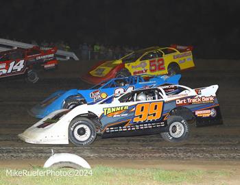 Adams County Speedway (Corning, IA) – Malvern Bank East / West Series – Ray Houck Memorial – July 27th, 2024. (Mike Ruefer Photo)