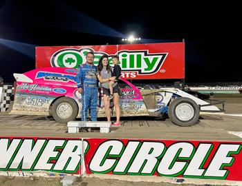 Tanner Mullens wins at 81 Speedway (Park City, KS) on September 14, 2024.