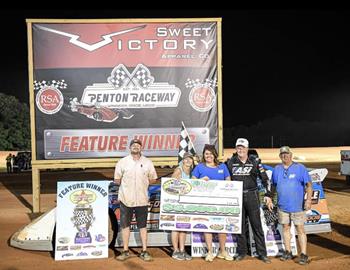 David Breazeale wins at Penton Raceway on July 12