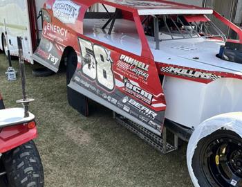 Gary Christian competes in the 19th annual Doug Murphrey Memorial with the United States Modified Touring Series (USMTS) at Boothill Speedway (Greenwood, LA) on June 6-7, 2025. (RacinDirt.com image)