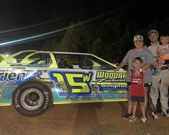 Brian Woodard wins at Corinth Motorsports Park on August 3