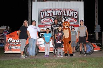 Cordes, Grady sweep championship night honors at Benton Coun