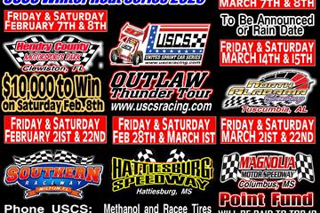 USCS Winter Heat Series 2025 preliminary schedule is release