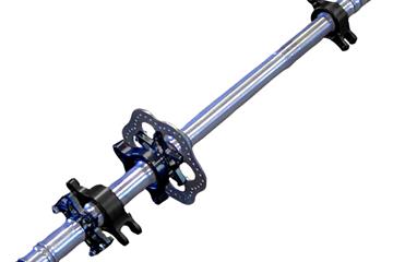 Triple X Rear Axle Complete Mini Sprint Triple X Rear Axle Complete Mini Sprint