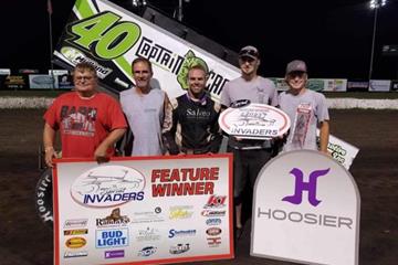 Wehrle wins Sprint Invaders stop at Benton County Speedway