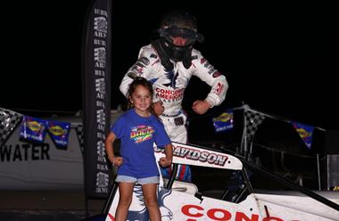Macho Win! Bacon Bags USAC Sprint Win #59 Ocala