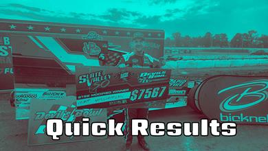 ‘SLATE VALLEY 67’ RESULTS SUMMARY – DEVIL’S BOWL SPEEDWAY JUNE 15, 2025