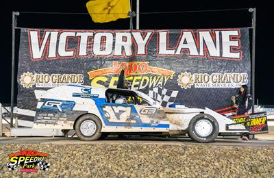 Jake Gallardo races to third victory of 2025 at Vado Speedway Park