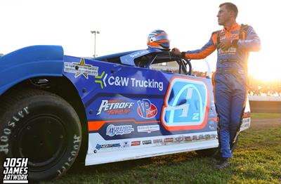 Hoffman finishes third in Illinois Speedweek stop at LaSalle Speedway