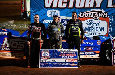 Nick Hoffman Triumphs with World of Outlaws at Needmore Speedway