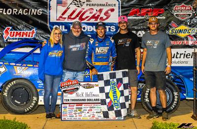 Nick Hoffman Claims LOLMDS' C.J. Rayburn Memorial at Brownstown