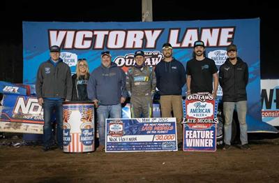 Nick Hoffman Scores Career-Best Victory at Mississippi Thunder Speedway