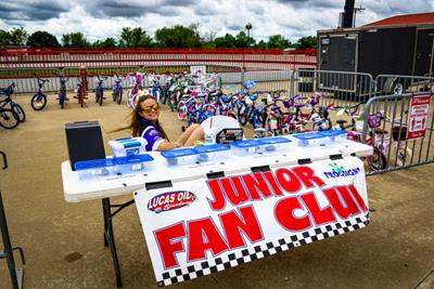 Lucas Oil Speedway seeks donations for annual Kids' Bicycle Night