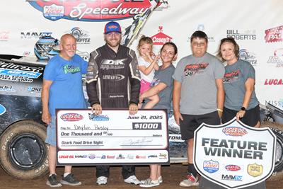 Lucas Oil Speedway Spotlight: Dayton Pursley overcomes nerves, to