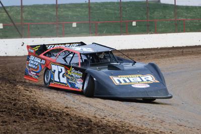 Morton captures Hermitage Lumber Late Model feature before rain c
