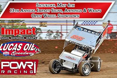 POWRi 360 Sprints coming to Lucas Oil Speedway as part of 13th an