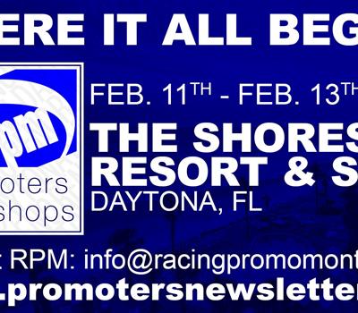 RPM@DAYTONA WORKSHOPS “SET-TO-GO” WITH JOSH HOLT FROM MYRACEPASS  LEADING THE WAY AMONGST MANY SPEAKERS AND DISCUSSIONS AT RPM