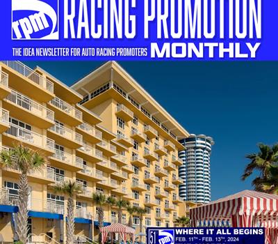 RACING PROMOTION MONTHLY NEWSLETTER; ISSUE 54.1 THE PROMOTERS VOICE & FORM SINCE 1972; JANUARY EDITION
