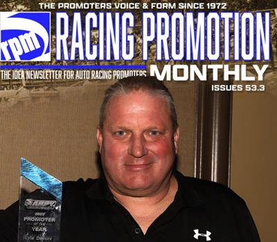 RACING PROMOTION MONTHLY NEWSLETTER; ISSUE 53.3 THE PROMOTERS VOICE & FORM SINCE 1972; THE MARCH "ARPY" EDITION