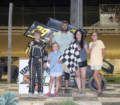 Lane Seratt adds flag-to-flag victory at Southern IL Raceway