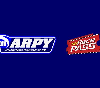 MYRACEPASS AND RPM CONTINUE TO BUILD PARTNERSHIP MYRACEPASS TO PRESENT  AUTO-RACING PROMOTER OF THE YEAR (ARPY) RECEPTION IN DAYTONA & POST CONFERENCE