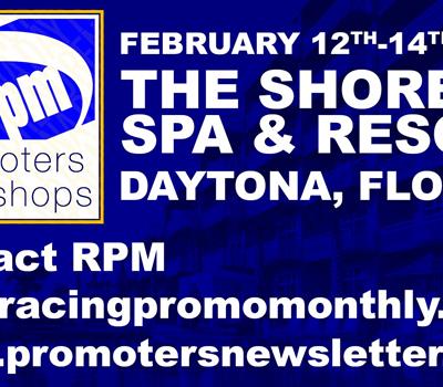 50th ANNUAL RPM@DAYTONA WORKSHOPS SCHEDULE SET TO GO FEBRUARY 13 & 14 AT THE SHORES RESORT & SPA IN DAYTONA  - RPM@DAYTONA WORKSHOPS “ATTENDEE”