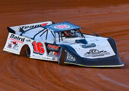 Mechanical failure prevents charge through the field at Smoky Mountain Speedway