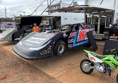 Dale McDowell competes in Alabama Gang 100 at Talladega Short Track