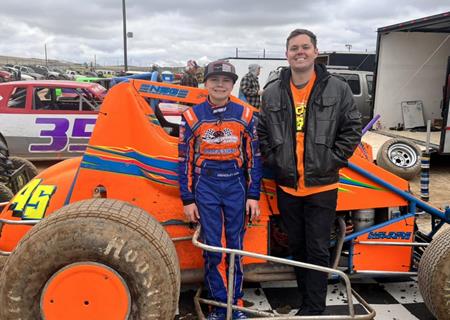 Bradley Cox Rolls to Eighth at Airport Raceway