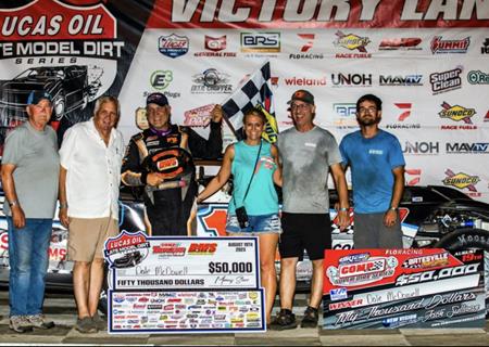 McDowell pockets $50,000 Topless 100 at Batesville Motor Speedway