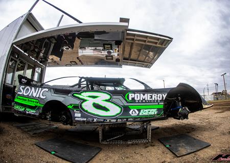 McCowan eighth in High Bank Heist opener with Lucas Oil Late Model Dirt Series