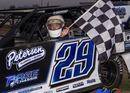 Spencer Diercks repeats at Davenport Speedway