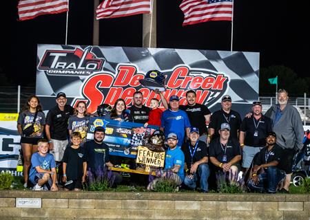 Jake O'Neil dominates Gopher 50 in Modified at Deer Creek Speedway