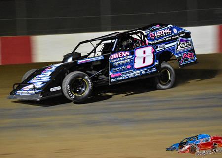 Fourth-place finish with Modified Mafia Tour at County Line Raceway