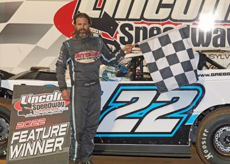 Gregg Satterlee tops Lazer Late Model Clash at Lincoln, collects $3,700