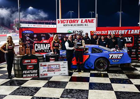 Honeycutt drives to North Wilkesboro race win and CARS Tour PLM title