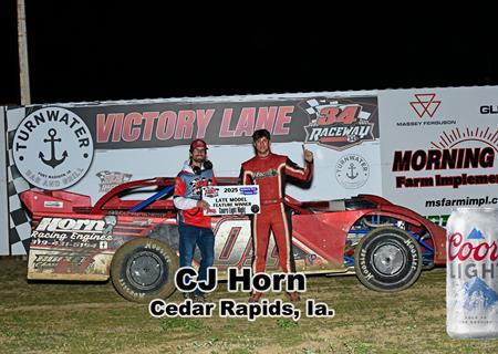 CJ Horn Charges to Second Victory of 2025 at 34 Raceway