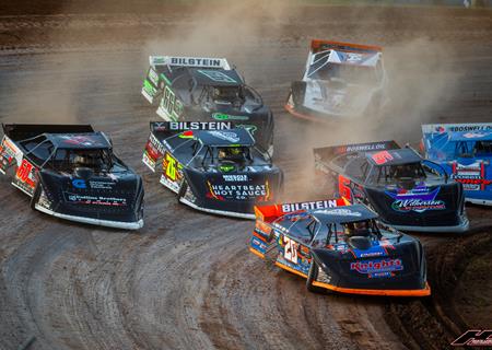 Clay Harris races into Firecracker 100 with Lucas Oil Late Model Dirt Series