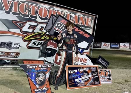 Mack Leopard scores $5,000 victory during Tom Rieck Memorial