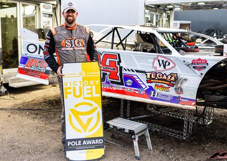 Tad Pospisil shows speed during Lucas Oil weekend at Eagle Raceway