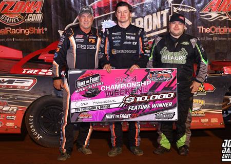 Dale McDowell scores pair of podiums with Hunt the Front Super Dirt Series at I-