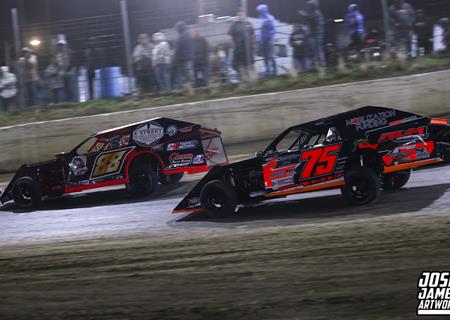 Daniel Adam makes UMP Modified debut at Peoria Speedway