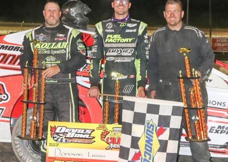 Donovan Lussier Invades Devil’s Bowl for $5,000 Victory in Crate Nationals